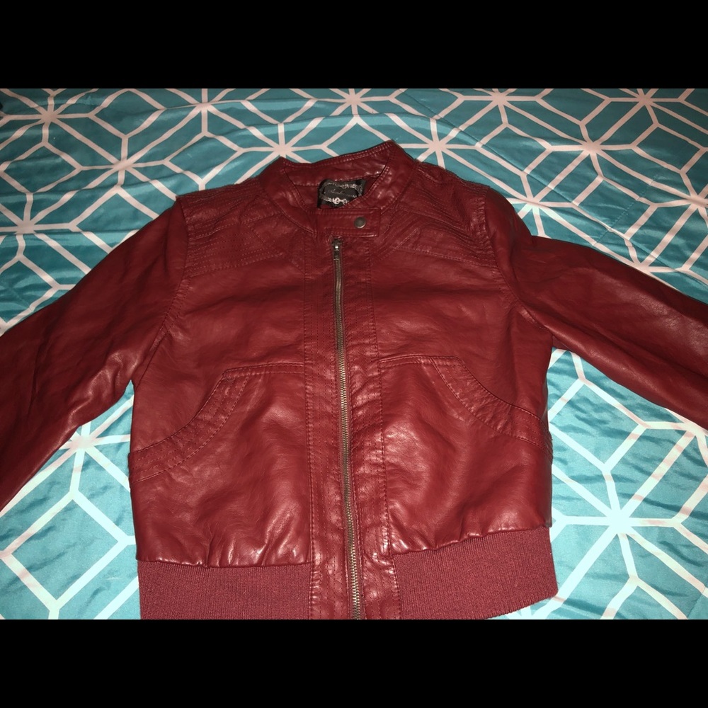 Short Leather Jacket